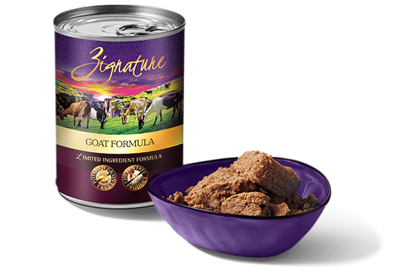 ZIGNATURE GOAT GRAIN FREE LIMITED INGREDIENT DOG FOOD CANS 12OZ (12 COUNT)