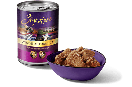 ZIGNATURE ZSSENTIALS GRAIN FREE LIMITED INGREDIENT DOG FOOD CANS 12OZ (12 COUNT)