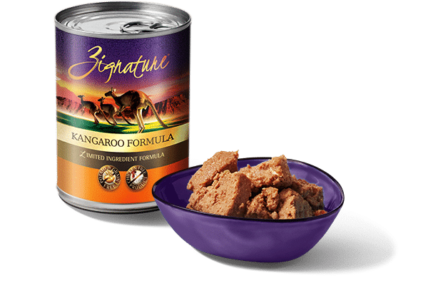 ZIGNATURE KANGAROO GRAIN FREE LIMITED INGREDIENT DOG FOOD CANS 12OZ (12 COUNT)