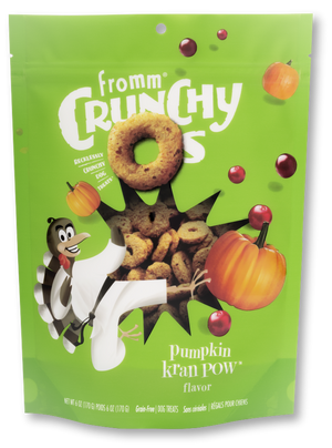 Fromm Family Crunchy O's Pumpkin Kran Pow Dog Treats
