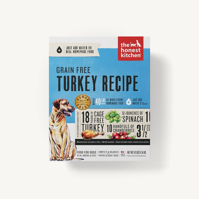 Honest Kitchen Dehydrated Grain Free Turkey Recipe