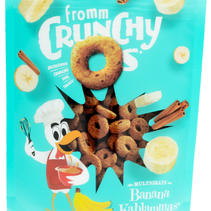 Fromm Family Crunchy O's Banana Kablammas Dog Treats