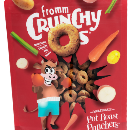 Fromm Family Crunchy O's Pot Roast Punchers Dog Treats