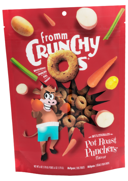 Fromm Family Crunchy O's Pot Roast Punchers Dog Treats