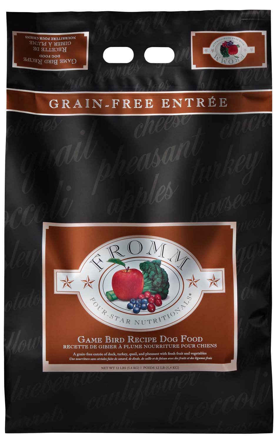 Fromm grain free ingredients sale