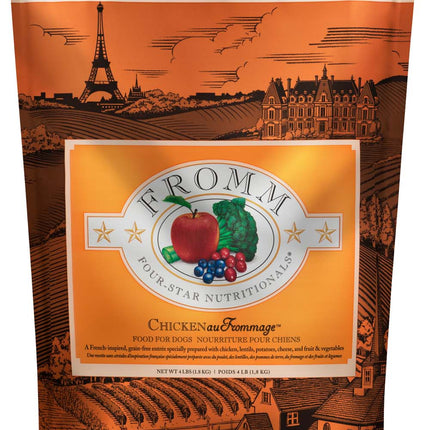 Fromm Four-Star Nutritionals® Chicken au Frommage® Recipe Food for Dogs