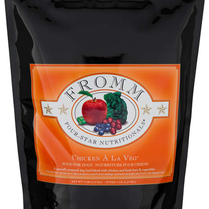 Fromm Four-Star Nutritionals®  Chicken À La Veg® Recipe Food for Dogs