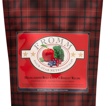 Fromm Four-Star Nutritionals® Highlander Beef, Oats, 'n Barley™ Recipe Food for Dogs