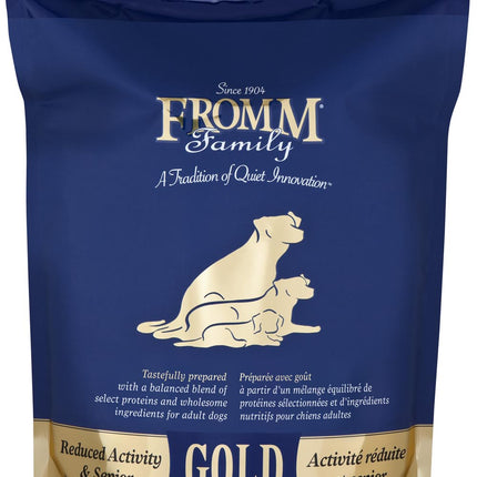 Fromm Family Reduced Activity & Senior Gold Food for Dogs